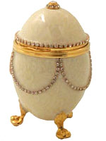 Vivian Alexander Guilloche  Silver Footed Boxes