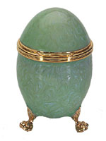 Vivian Alexander Guilloche  Silver Footed Boxes
