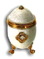 Vivian Alexander Guilloche  Silver Footed Boxes