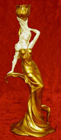Art Nouveau Candle Holder