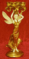 Art Nouveau Fairy Candle Holder