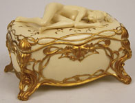 Art Nouveau Jewelry  Box