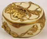 Art Nouveau Dragonfly Motif Trinket Box