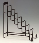 Seven-Plate Wrought Iron Rising Step Stand