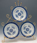 Three-Plate Wrought Iron Stand