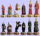 English Vs Scottish Chess Set