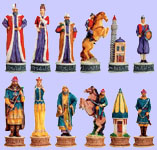 Ottomans Vs Hungarians Chess Set