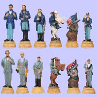 U.S. Civil War Chess Set
