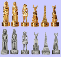 Egyptian chess set
