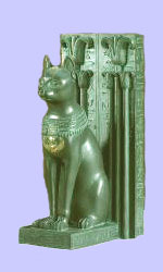 Bastet  Bookend- Egyptian God & Goddess Figurines