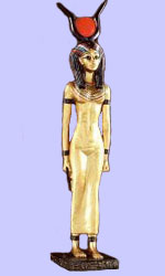 Egyptian Goddess Isis Statue