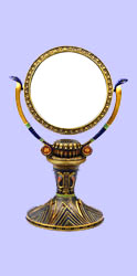 Egyptian Double Cobra Mirror
