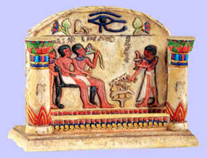 Egyptian Business Card Holder