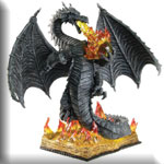 Fire Breathing Dragon Figurines