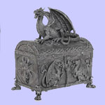 Dragon Trinket  Jewelry Box