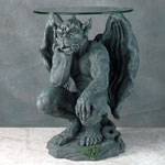 Medieval  Gargoyle Table