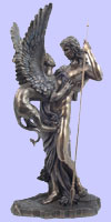 Oedipus & The Sphinx -Fused Bronze