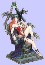 Amazon Warrior Fantasy Figurines