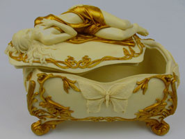 Art Nouveau Jewelry  Box