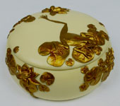 Art Nouveau Frog  Motif Trinket Box