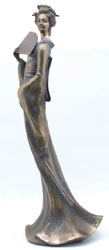 Geisha Statue - Oriental Figurines