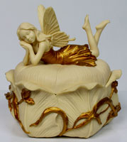 Art Nouveau Fairy Trinket Box