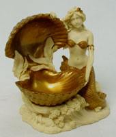 Art Nouveau Mermaid Jewelry Tray