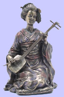 Geisha Umeryu - Oriental Figurines