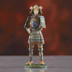 Pewter Samurai Warrior Figurine