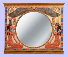 Egyptian Wall Mirror - Ancient Egyptian Furniture