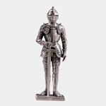 Pewter Medieval Knight Armor