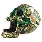 Celtic Lion Skull Ashtray