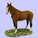 Akhal - Teke Horse Figurine