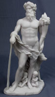 Le Tibre - Tiberinus with Romulus & Remus Statue