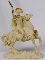 Ares On A Horse - Mythological Statues and Museum Reproductions