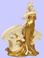 Art Nouveau Letter or Napkin Holder