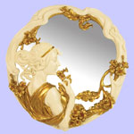 Art Nouveau Wall Mirror