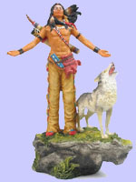 Native American  Wolf Spirit - Native American Indians