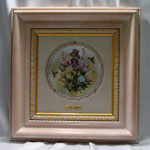 Oak White Wash Finish Wood Frame