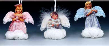 Heaven Sent Angel Ornament by Sandra Kuck