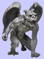 Gargoyle Garden Statue