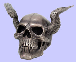 Skull with Angel Wings
