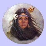 Pocahontas - Indian  Princess Series - Gregory Perillo Plate