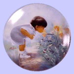Easter Morning Miniature Plate - Donald Zolan 