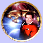 Admiral Kirk & Enterprise 1701   Plate- Keith Birdsong