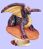 Dragon On Mushroom