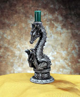 Armored Dragon Candle Holder