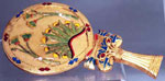 Egyptian Floral Mirror