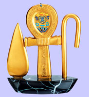 Egyptian Hieroglyphic Statue