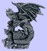 Dragon Destroying Castle